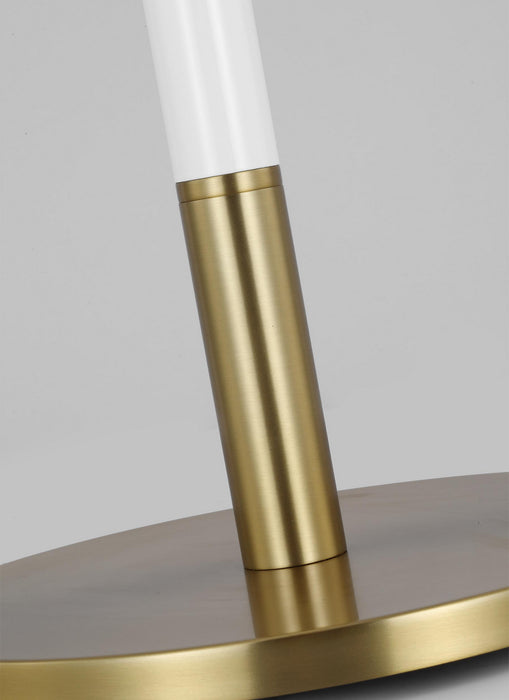 Myhouse Lighting Visual Comfort Studio - KST1041BBSGW1 - One Light Table Lamp - Monroe - Burnished Brass