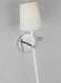 Myhouse Lighting Visual Comfort Studio - KSW1091PNGW - One Light Wall Sconce - Monroe - Polished Nickel