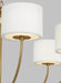 Myhouse Lighting Visual Comfort Studio - KSC1046BBS - Six Light Chandelier - Sawyer - Burnished Brass