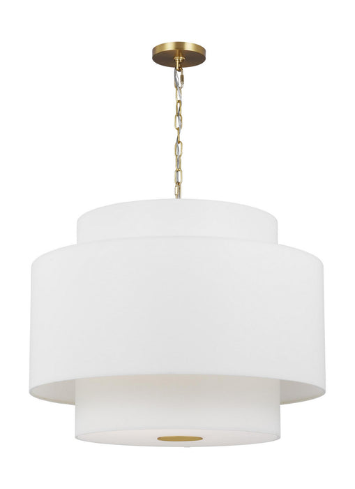 Myhouse Lighting Visual Comfort Studio - KSP1043BBS - Three Light Pendant - Sawyer - Burnished Brass