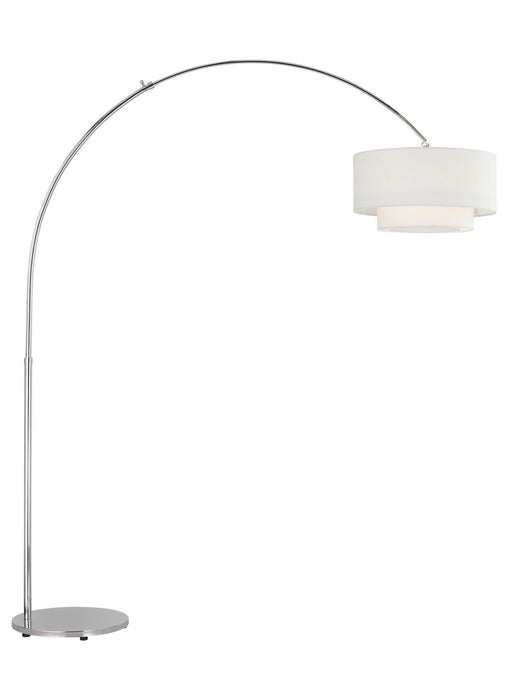 Myhouse Lighting Visual Comfort Studio - KST1031PN1 - One Light Floor Lamp - Sawyer - Polished Nickel