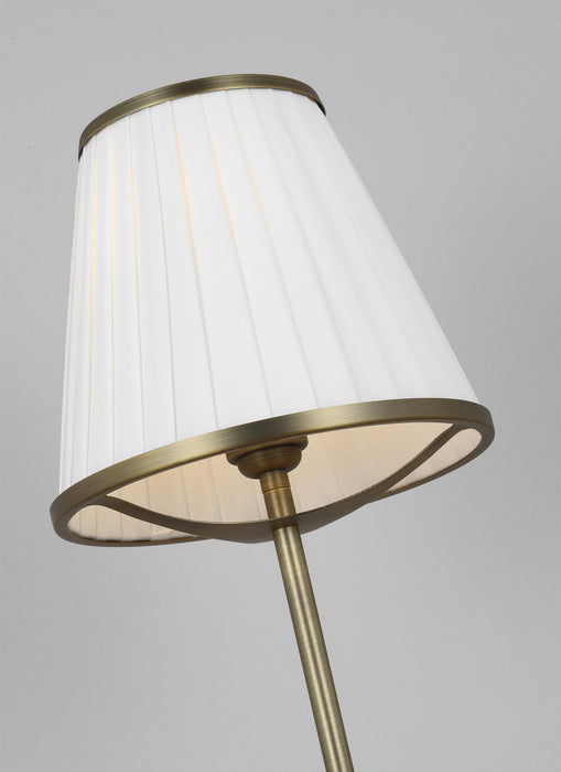 Myhouse Lighting Visual Comfort Studio - LT1131TWB1 - One Light Table Lamp - Esther - Time Worn Brass