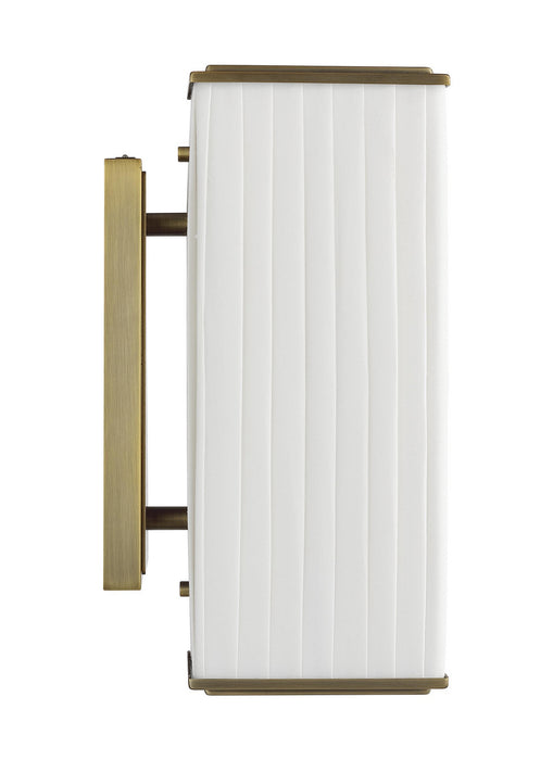 Myhouse Lighting Visual Comfort Studio - LW1071TWB - One Light Wall Sconce - Esther - Time Worn Brass