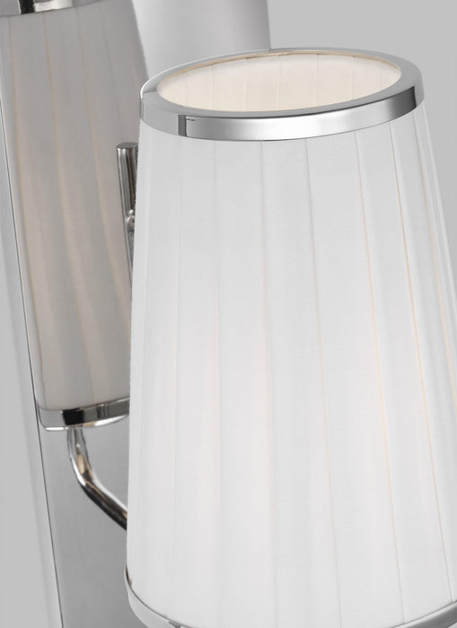 Myhouse Lighting Visual Comfort Studio - LW1091PN - One Light Wall Sconce - Esther - Polished Nickel