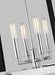 Myhouse Lighting Visual Comfort Studio - LC1134PN - Four Light Lantern - Hadley - Polished Nickel