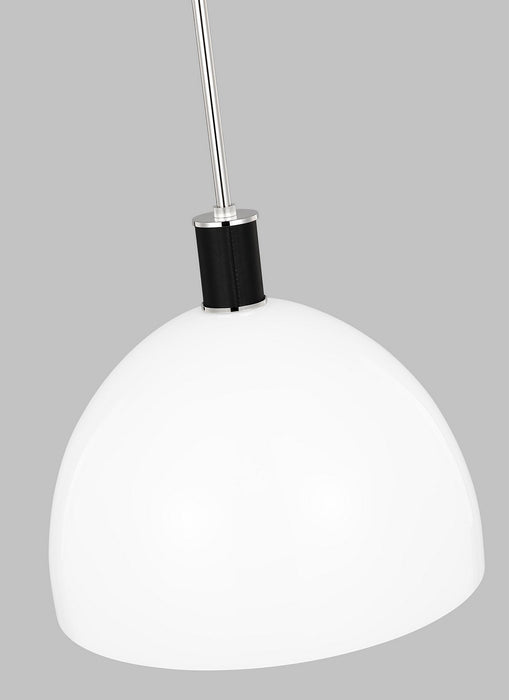 Myhouse Lighting Visual Comfort Studio - LP1061PNMG - One Light Pendant - Hadley - Polished Nickel