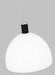 Myhouse Lighting Visual Comfort Studio - LP1061PNMG - One Light Pendant - Hadley - Polished Nickel