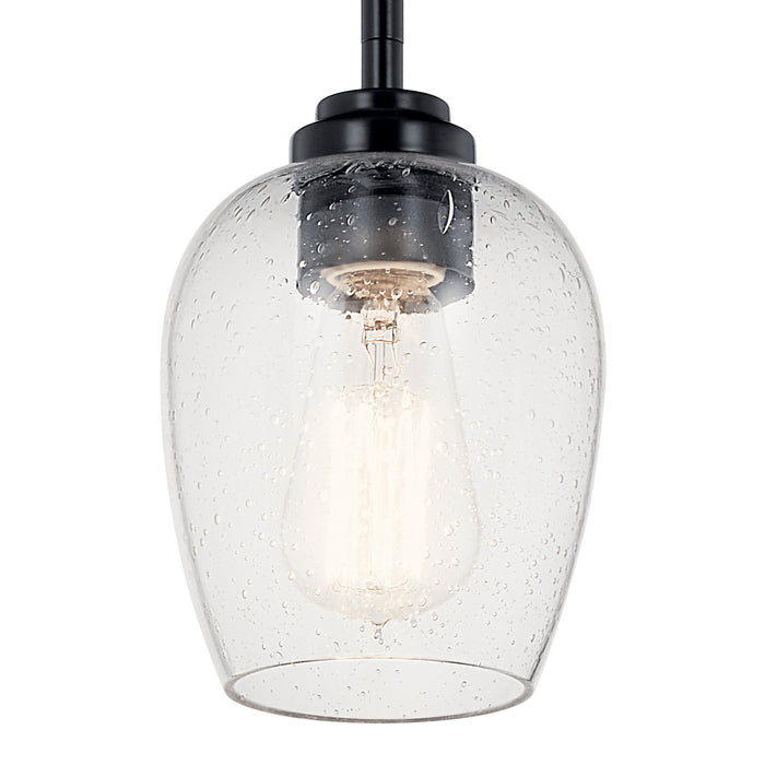 Myhouse Lighting Kichler - 44380BKCS - One Light Mini Pendant - Valserrano - Black