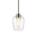 Myhouse Lighting Kichler - 44380NICS - One Light Mini Pendant - Valserrano - Brushed Nickel