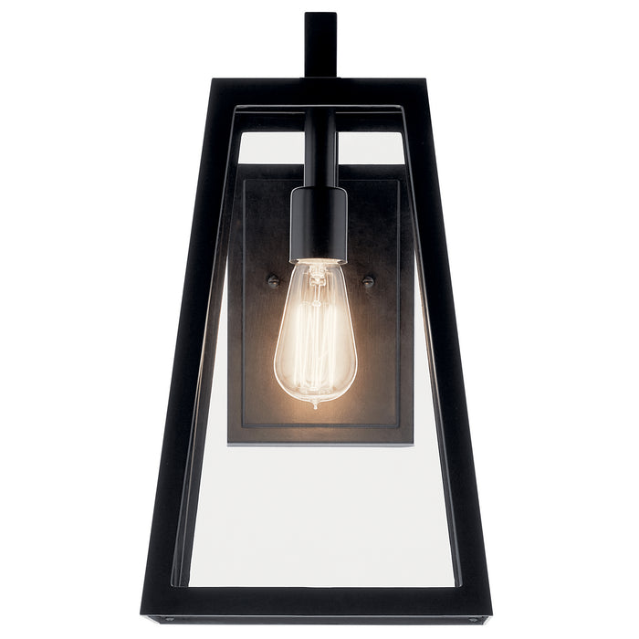 Myhouse Lighting Kichler - 49332BK - One Light Outdoor Wall Mount - Delison - Black