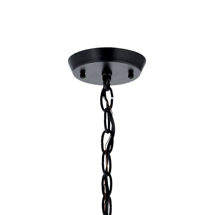 Myhouse Lighting Kichler - 52384BK - Three Light Chandelier - Kennewick - Black