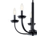 Myhouse Lighting Kichler - 52385BK - Five Light Chandelier - Kennewick - Black