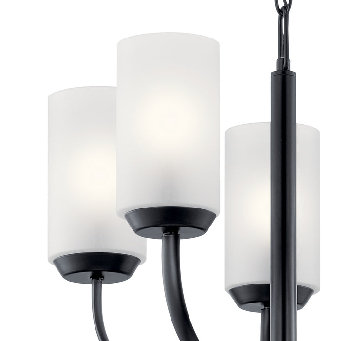 Myhouse Lighting Kichler - 52386BK - Five Light Chandelier - Kennewick - Black