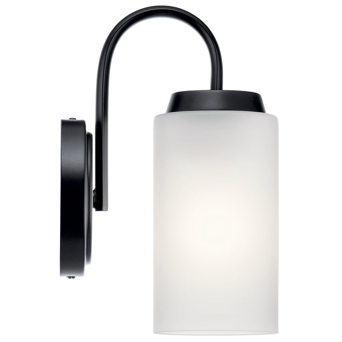 Myhouse Lighting Kichler - 55085BK - One Light Wall Sconce - Kennewick - Black