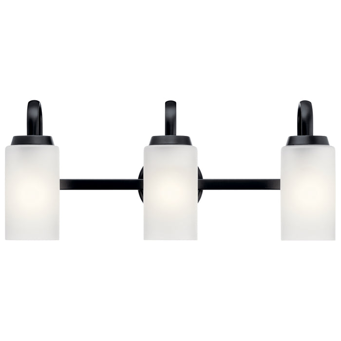 Myhouse Lighting Kichler - 55087BK - Three Light Bath - Kennewick - Black