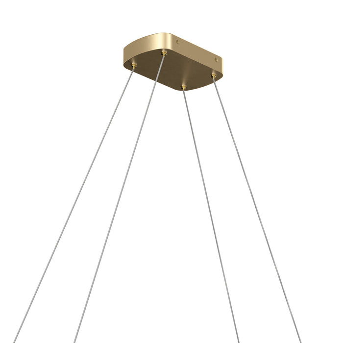 Myhouse Lighting Kichler - 84312CG - LED Chandelier - Koloa - Champagne Gold