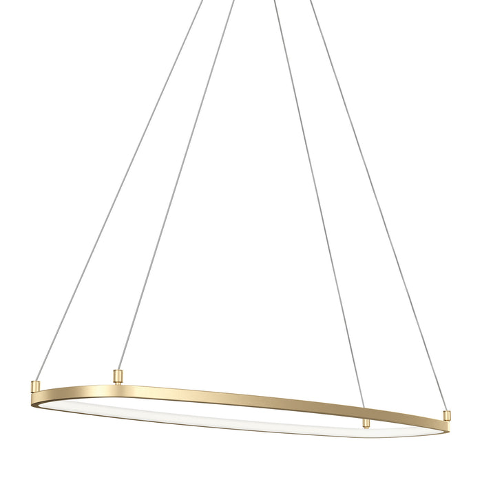 Myhouse Lighting Kichler - 84312CG - LED Chandelier - Koloa - Champagne Gold