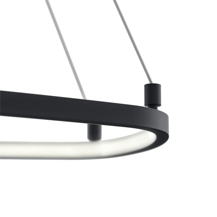 Myhouse Lighting Kichler - 84312MBK - LED Chandelier - Koloa - Matte Black