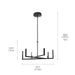 Myhouse Lighting Kichler - 84313MBK - LED Chandelier - Priam - Matte Black