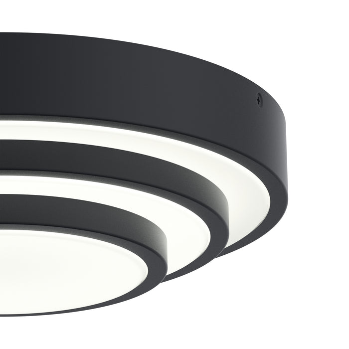 Myhouse Lighting Kichler - 84320MBK - LED Flush Mount - Dombard - Matte Black