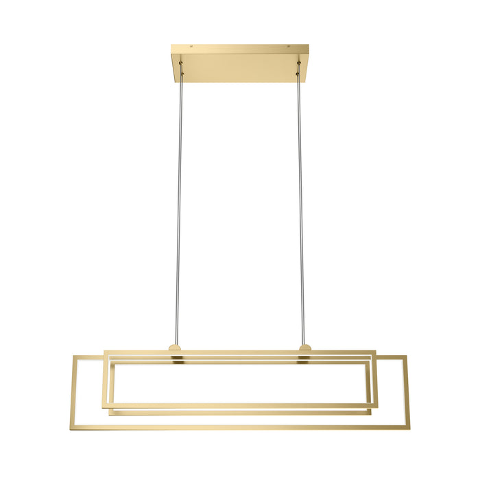 Myhouse Lighting Kichler - 84322CG - LED Linear Chandelier - Jestin - Champagne Gold