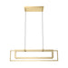 Myhouse Lighting Kichler - 84322CG - LED Linear Chandelier - Jestin - Champagne Gold