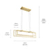 Myhouse Lighting Kichler - 84322CG - LED Linear Chandelier - Jestin - Champagne Gold