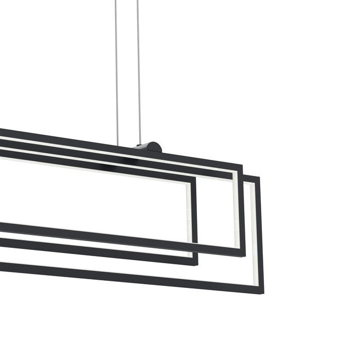 Myhouse Lighting Kichler - 84322MBK - LED Linear Chandelier - Jestin - Matte Black