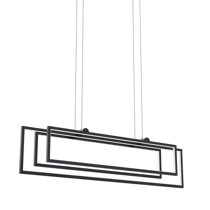 Myhouse Lighting Kichler - 84322MBK - LED Linear Chandelier - Jestin - Matte Black