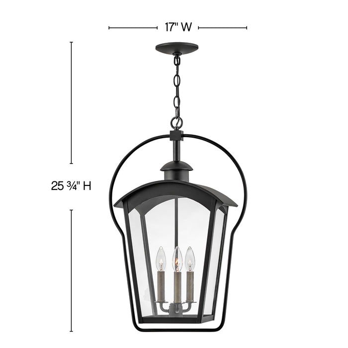 Myhouse Lighting Hinkley - 13302BK - LED Hanging Lantern - Yale - Black