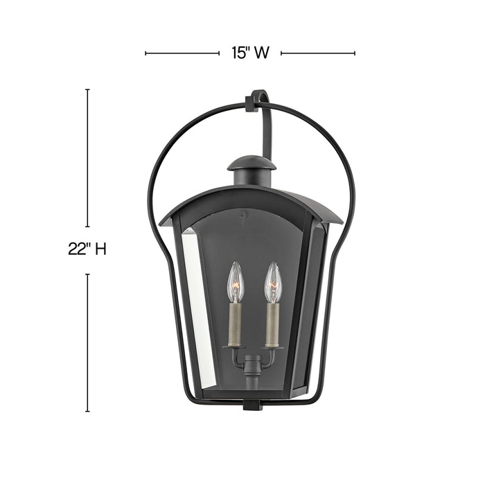 Myhouse Lighting Hinkley - 13304BK - LED Wall Mount - Yale - Black