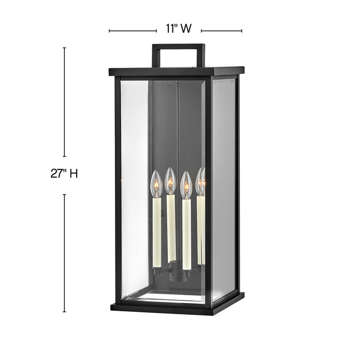 Myhouse Lighting Hinkley - 20018BK - LED Wall Mount - Weymouth - Black