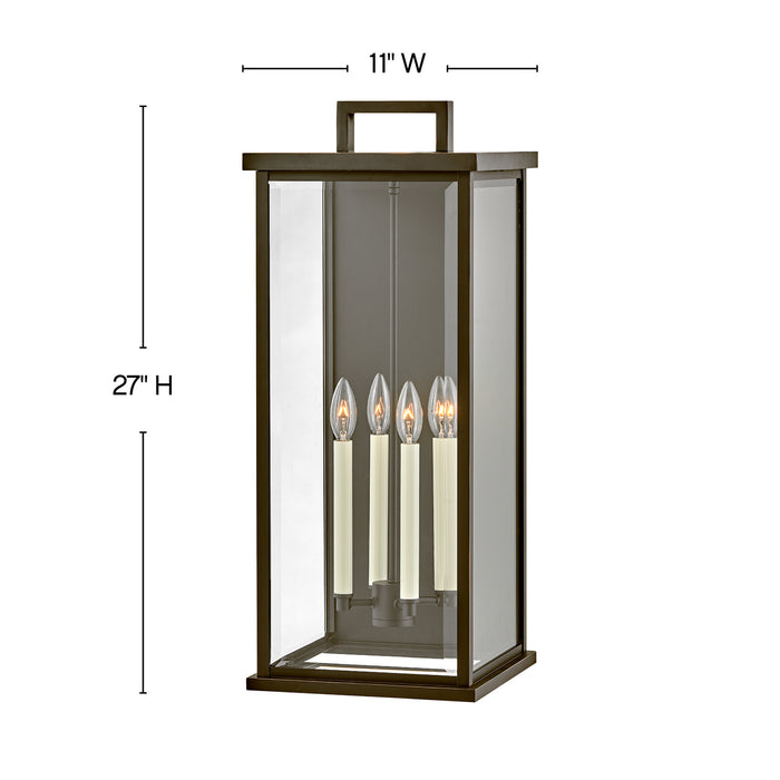 Myhouse Lighting Hinkley - 20018OZ - LED Wall Mount - Weymouth - Oil Rubbed Bronze