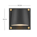 Myhouse Lighting Hinkley - 20020BK-LL - LED Wall Mount - Scout - Black