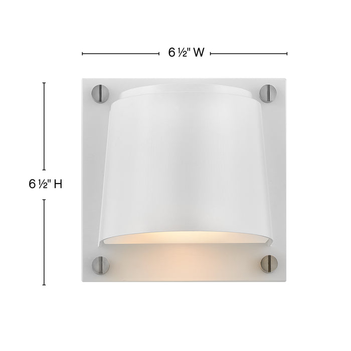 Myhouse Lighting Hinkley - 20020SW-LL - LED Wall Mount - Scout - Satin White