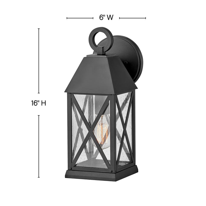 Myhouse Lighting Hinkley - 23300MB - LED Wall Mount - Briar - Museum Black