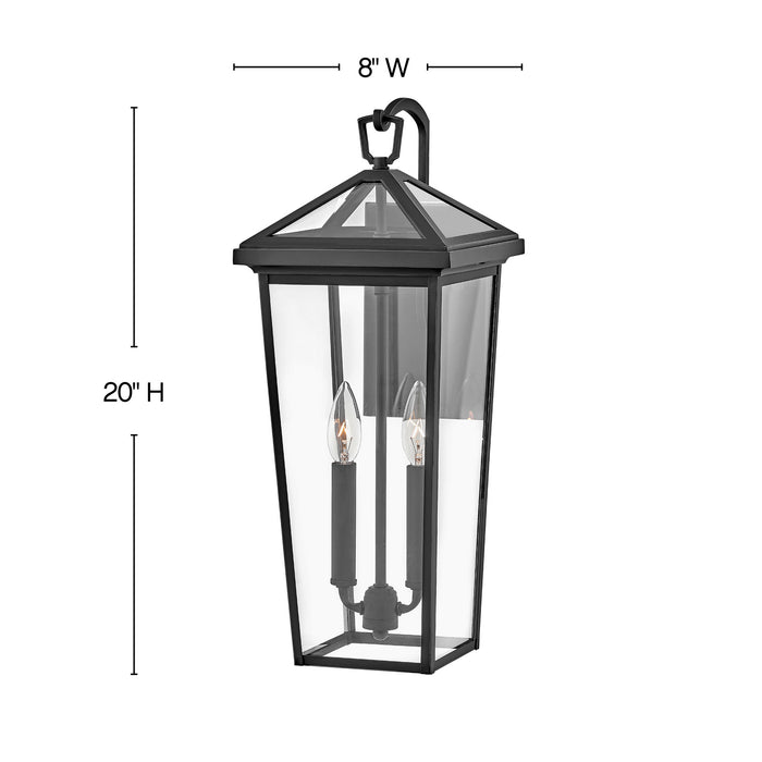 Myhouse Lighting Hinkley - 25655MB - LED Wall Mount - Alford Place - Museum Black