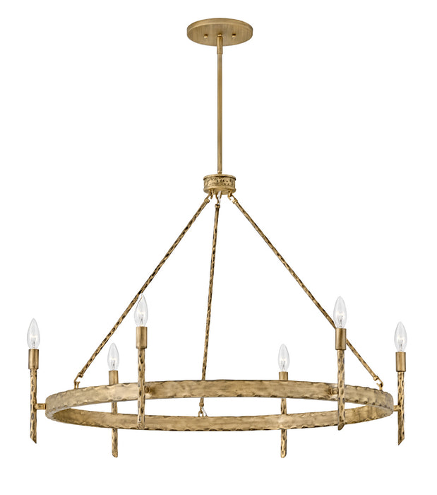 Myhouse Lighting Hinkley - 3678CPG - LED Chandelier - Tress - Champagne Gold