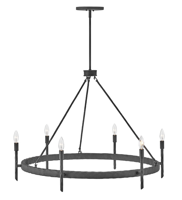 Myhouse Lighting Hinkley - 3678FE - LED Chandelier - Tress - Forged Iron