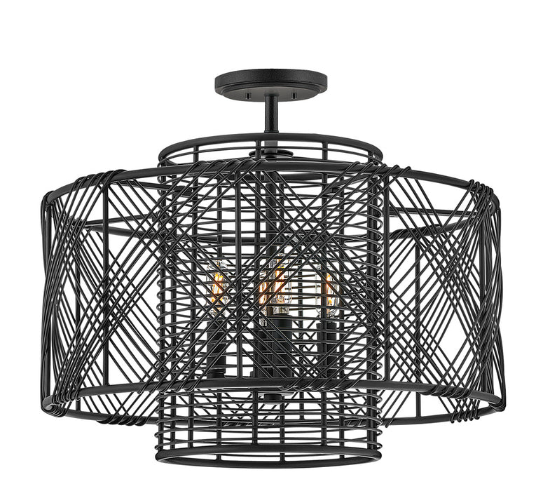 Myhouse Lighting Hinkley - 41063BLK - LED Pendant - Nikko - Black