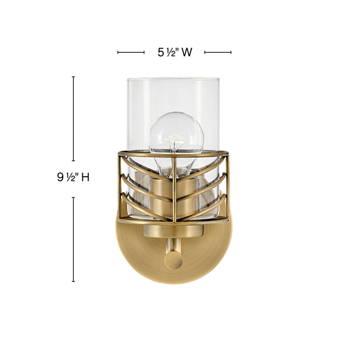 Myhouse Lighting Hinkley - 50260LCB - LED Vanity - Della - Lacquered Brass