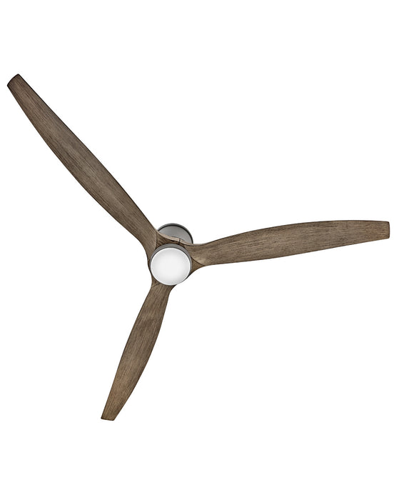 Myhouse Lighting Hinkley - 900872FGT-LWD - 72"Ceiling Fan - Hover Flush - Graphite