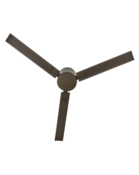 Myhouse Lighting Hinkley - 901058FMM-NDD - 58"Ceiling Fan - Indy Flush - Metallic Matte Bronze