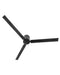 Myhouse Lighting Hinkley - 901072FMB-NDD - 72"Ceiling Fan - Indy Flush - Matte Black