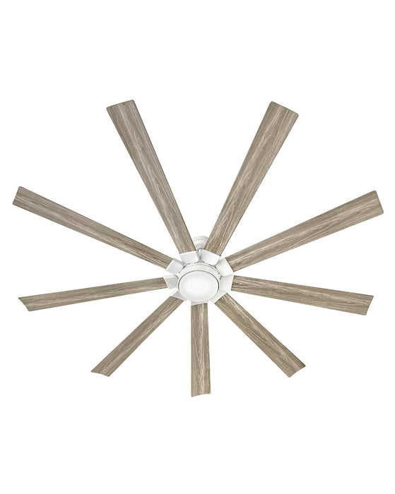 Myhouse Lighting Hinkley - 904280FCW-LWD - 80"Ceiling Fan - Turbine - Chalk White