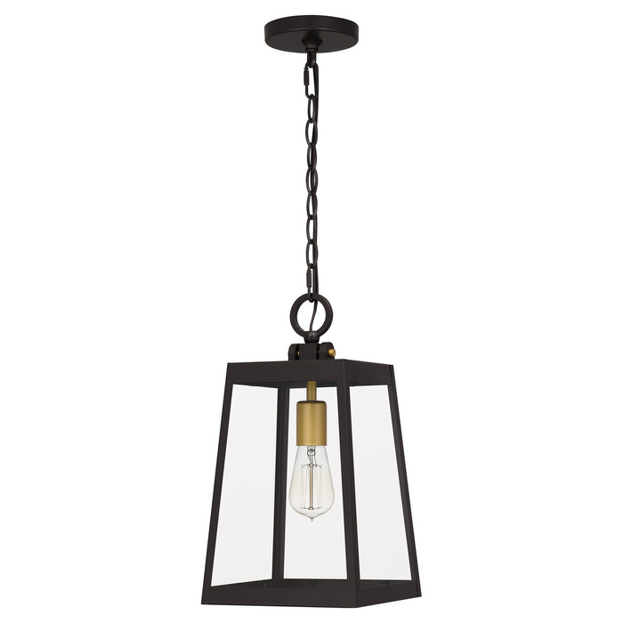 Myhouse Lighting Quoizel - AMBL1908WT - One Light Outdoor Hanging Lantern - Amberly Grove - Western Bronze