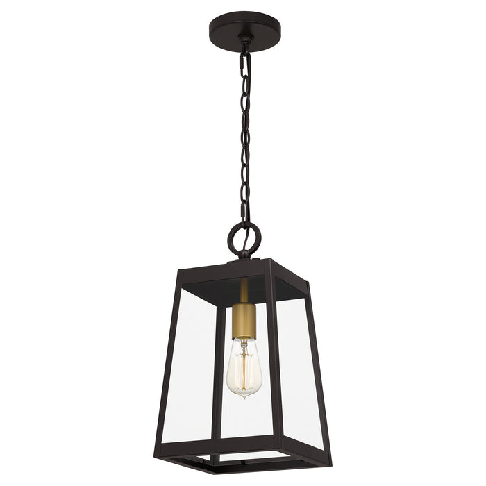 Myhouse Lighting Quoizel - AMBL1908WT - One Light Outdoor Hanging Lantern - Amberly Grove - Western Bronze