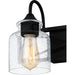 Myhouse Lighting Quoizel - BART8616MBK - Two Light Bath - Bartley - Matte Black