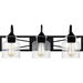 Myhouse Lighting Quoizel - BART8624MBK - Three Light Bath - Bartley - Matte Black