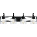 Myhouse Lighting Quoizel - BART8632MBK - Four Light Bath - Bartley - Matte Black